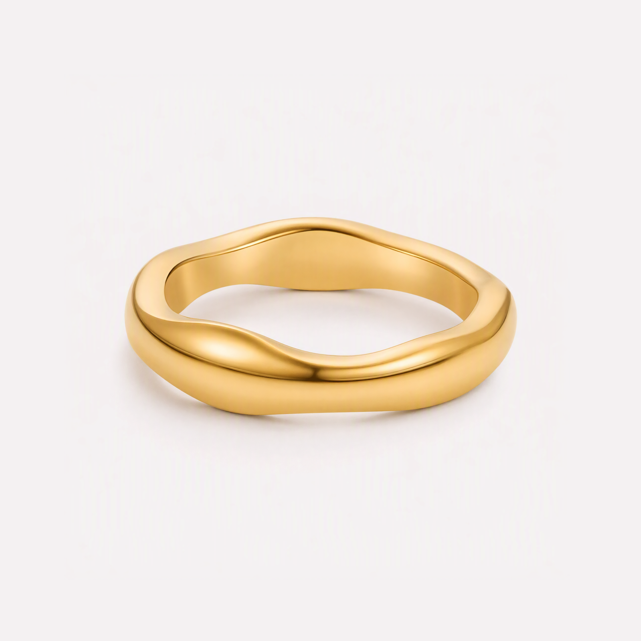 Luana Bold Wave Ring