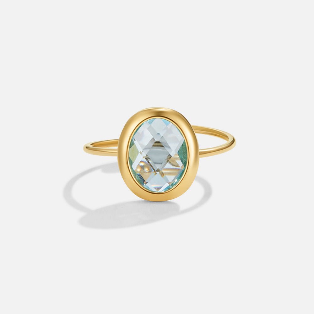 Azzurra Crystal Ring