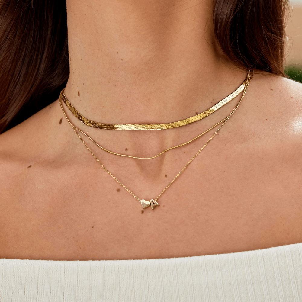 Amata Initial Necklace