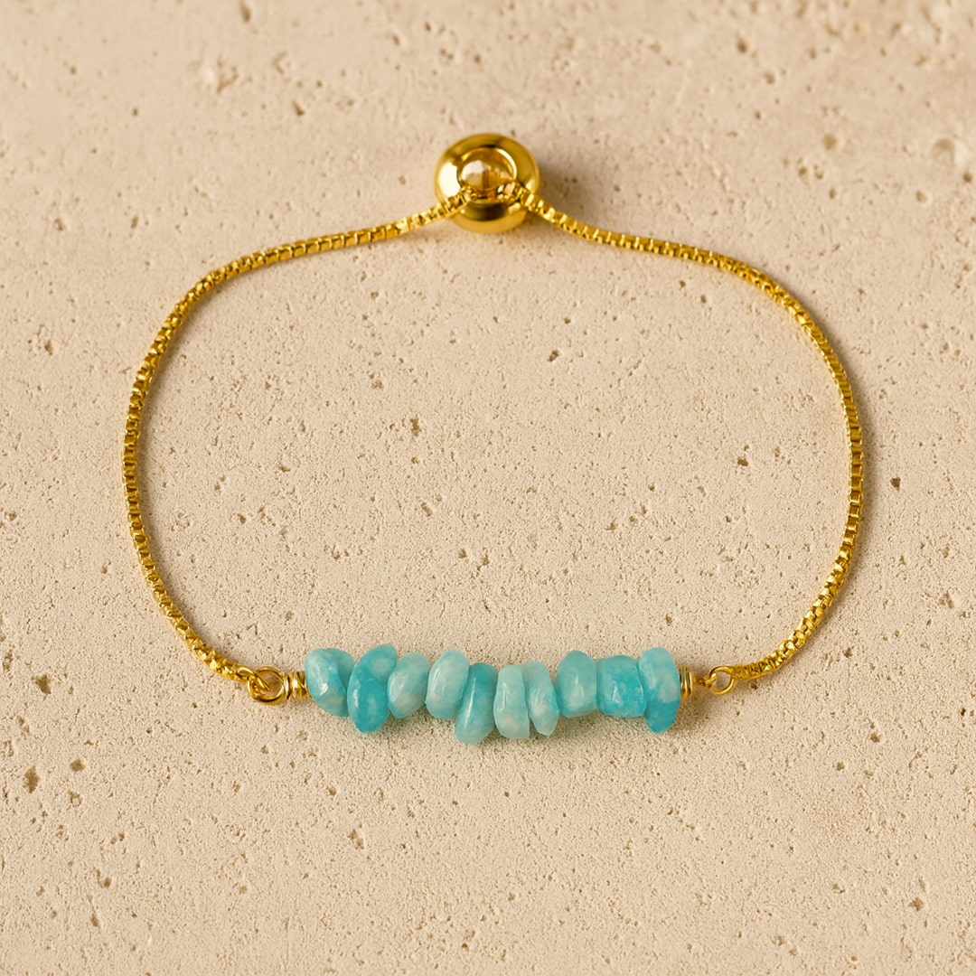 Fine Bracelet in Irregular Stones