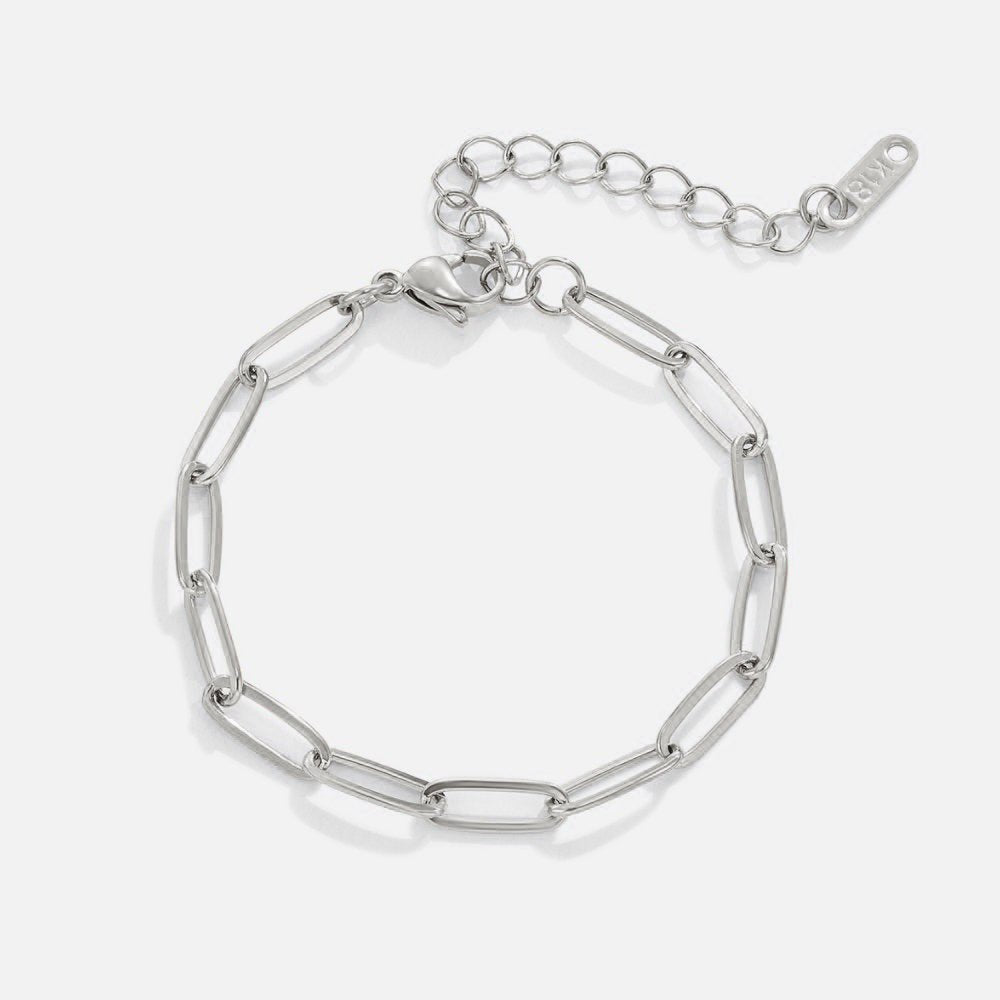 Sara Paperclip Chain Bracelet