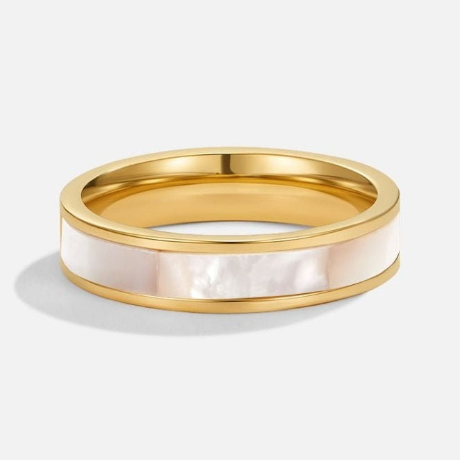 Irma Mother-of-Pearl Ring