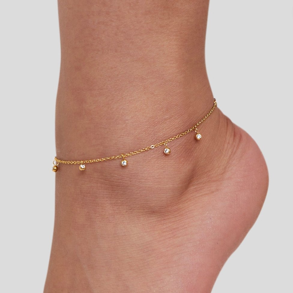 Rugiada Droplet Anklet