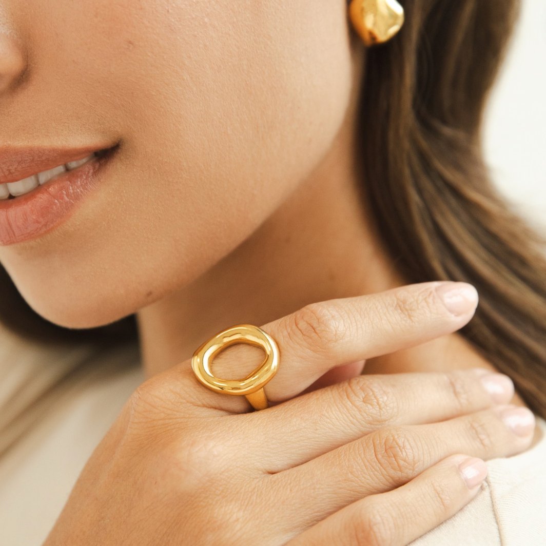 Morena Molten Ring