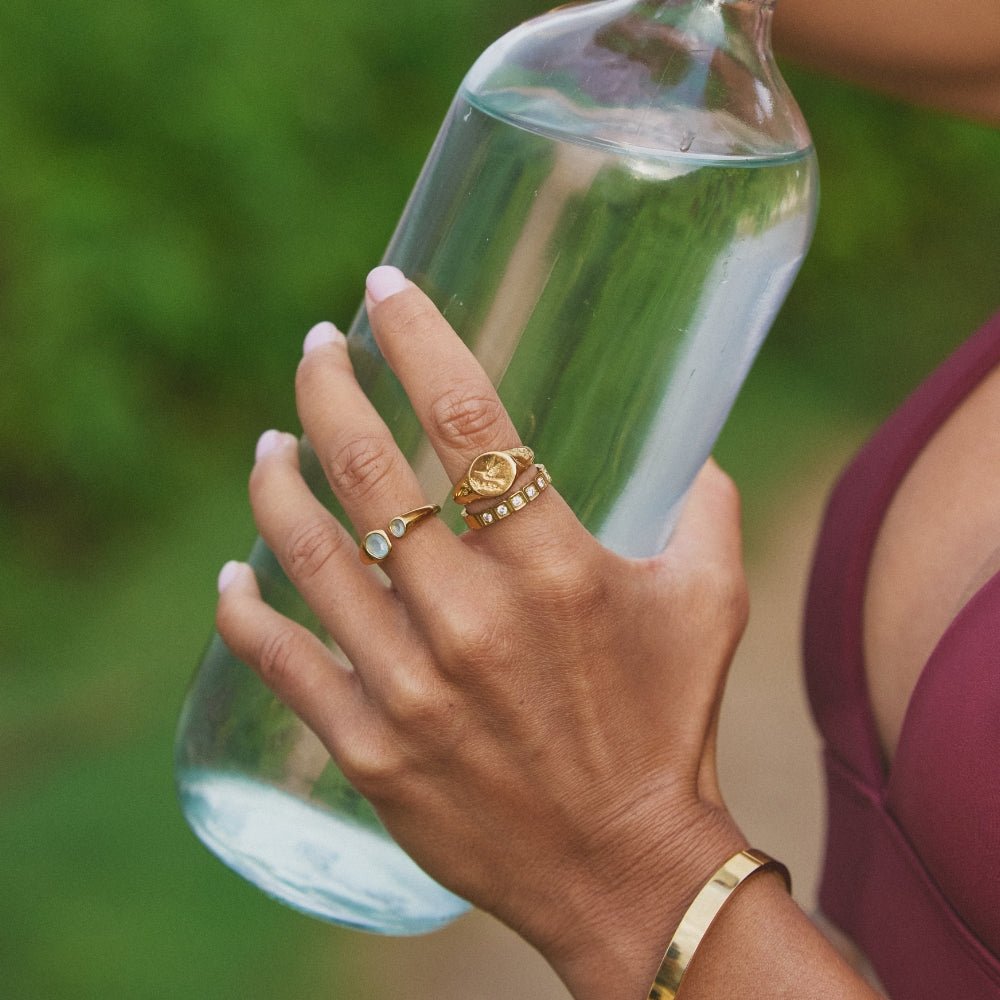 Eugenia Crystal Band Ring