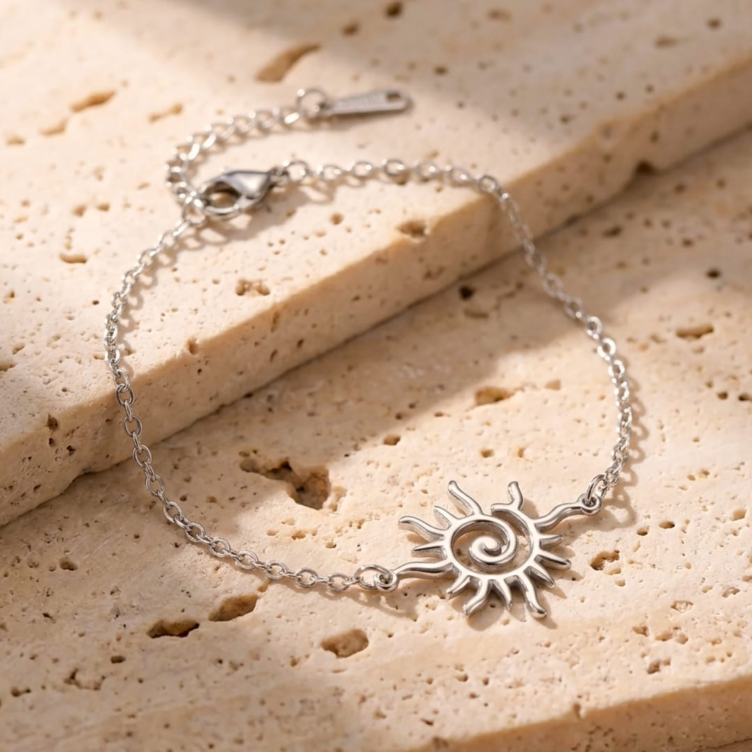 "Ray of Life" Symbolic Sun Bracelet