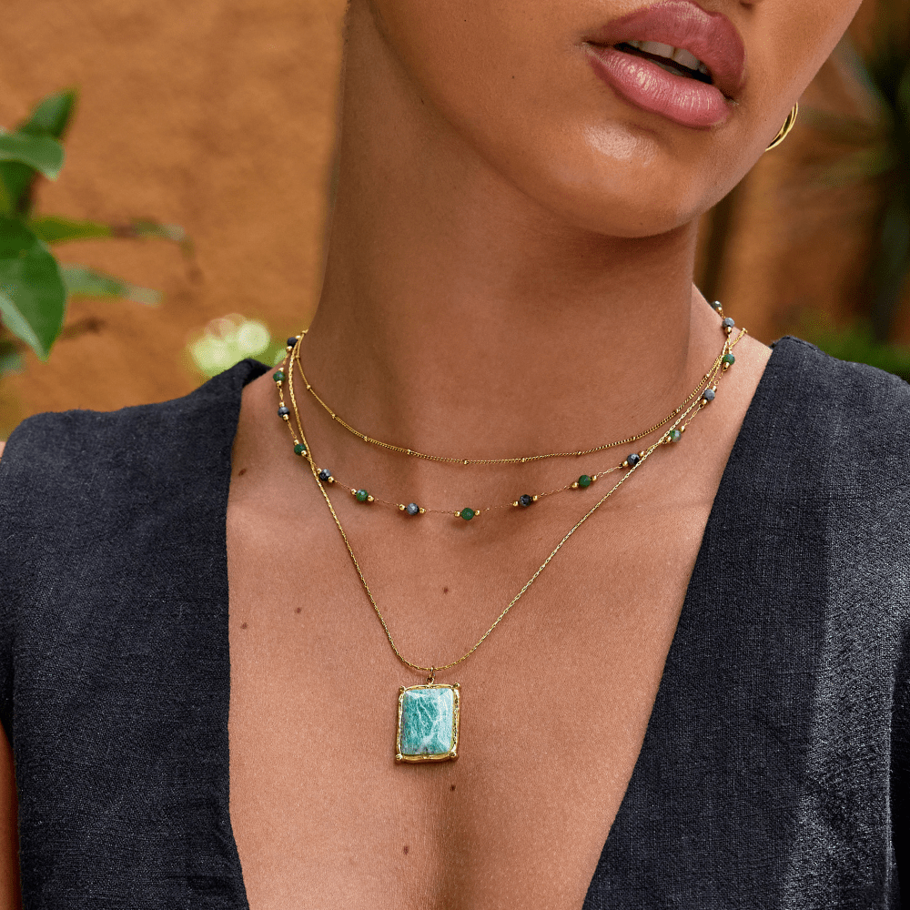 Clorinda Amazonite Necklace