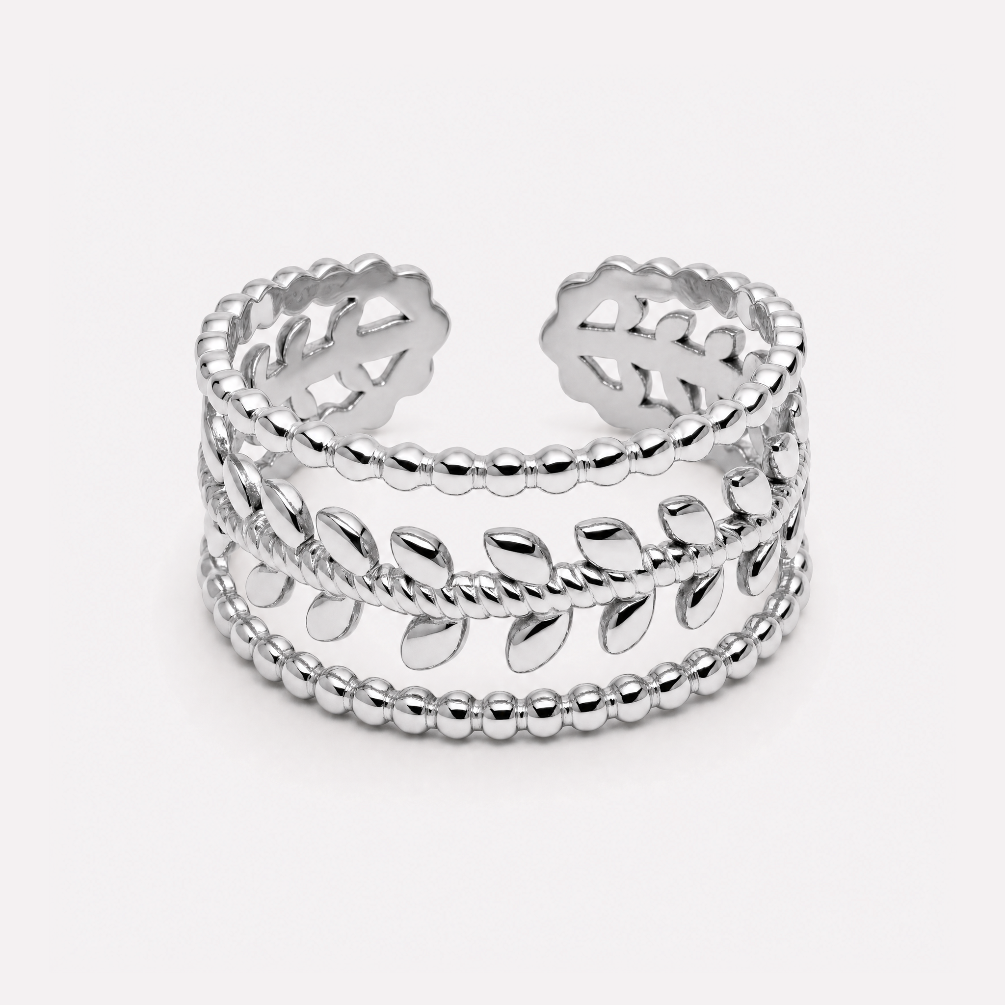 Edera Leaf Ring