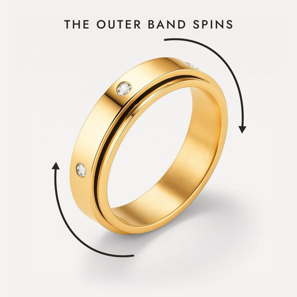 Serenella Spinner Ring