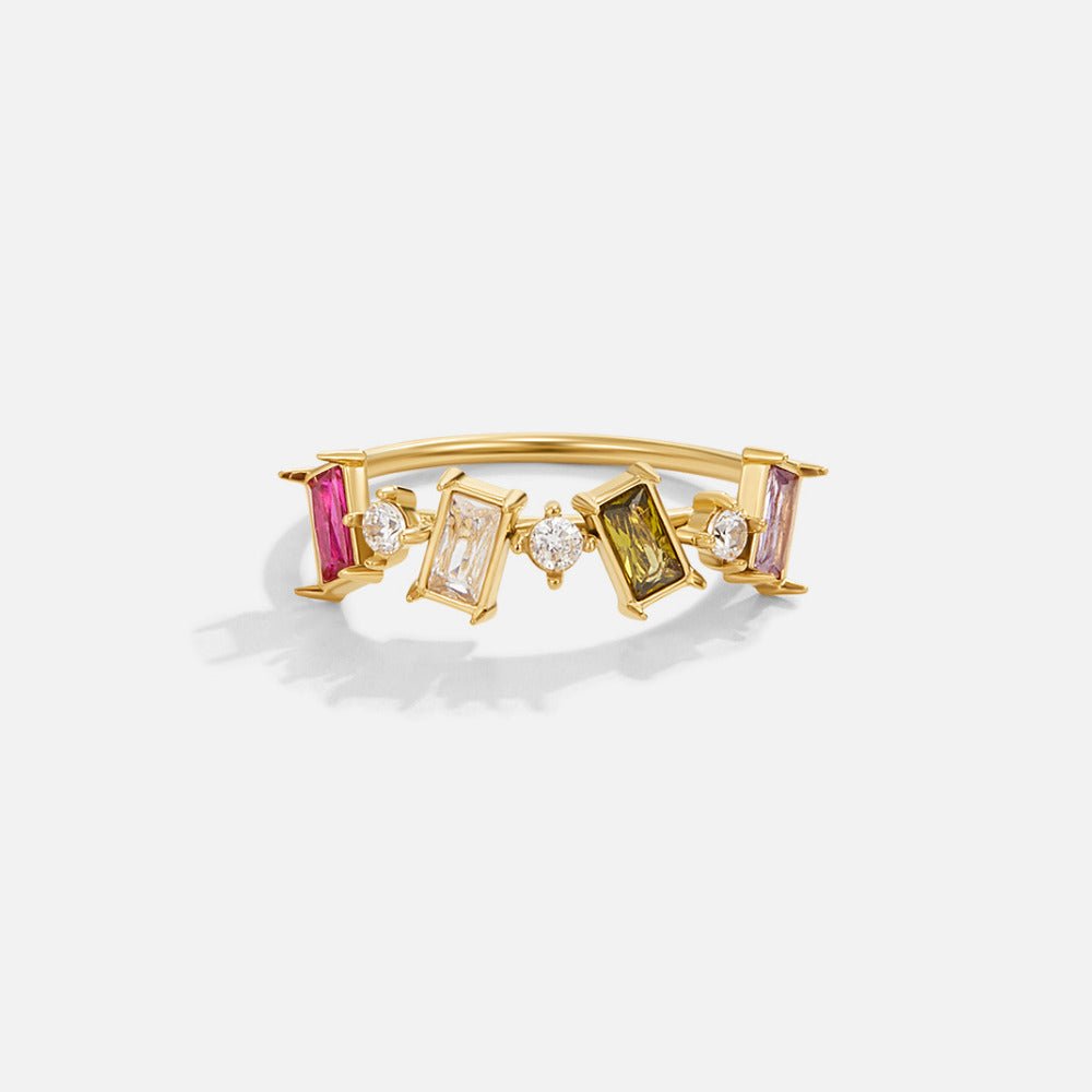 Prisca Baguette Ring