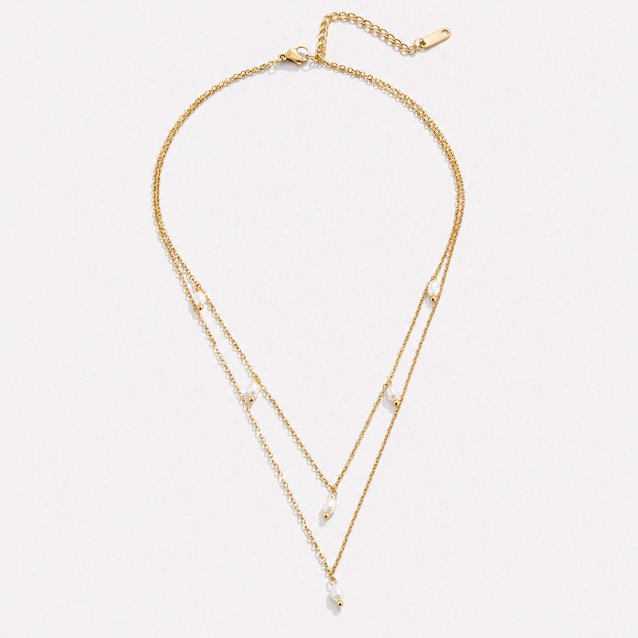 Ersilia Pearl Drop Necklace