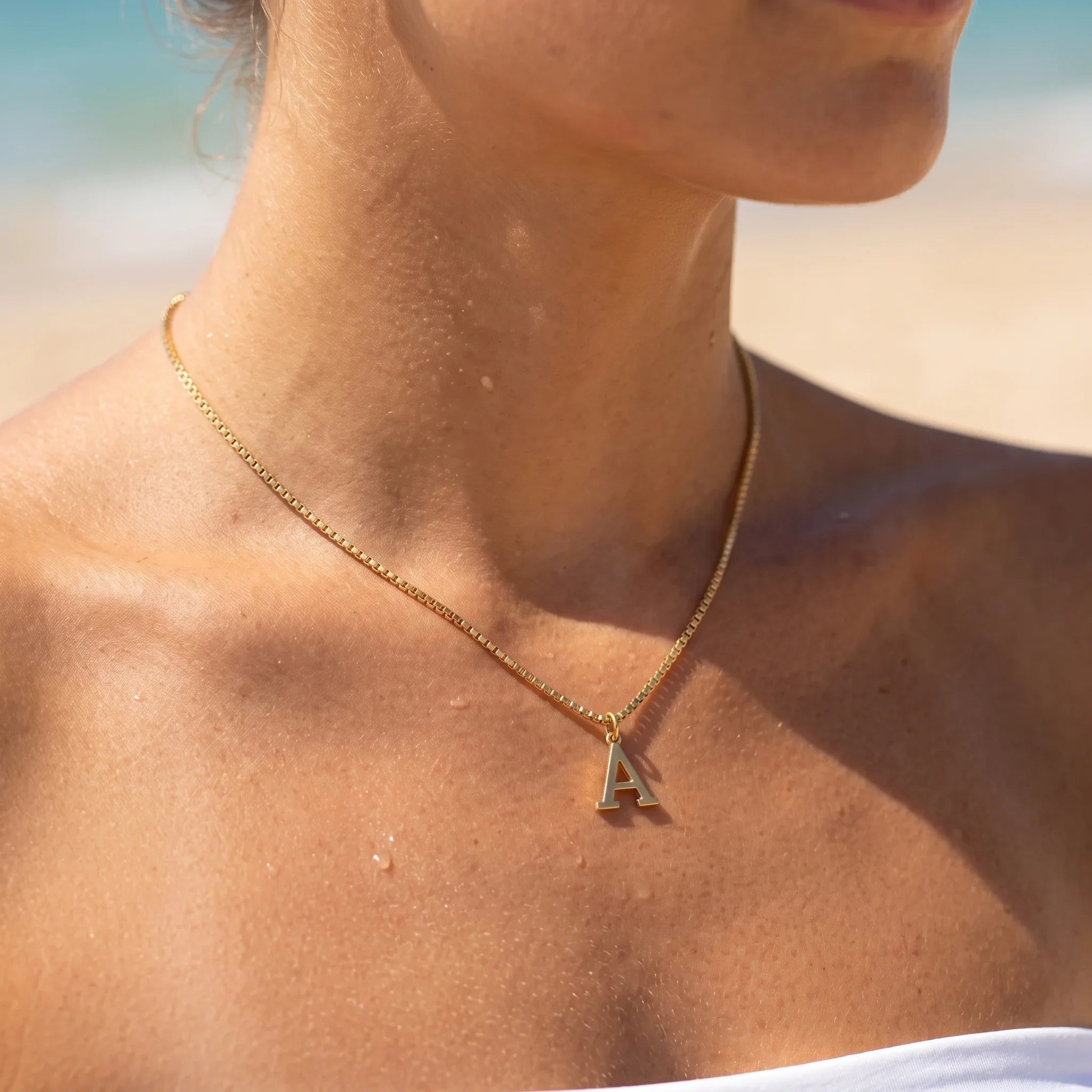 Letizia Initial Necklace