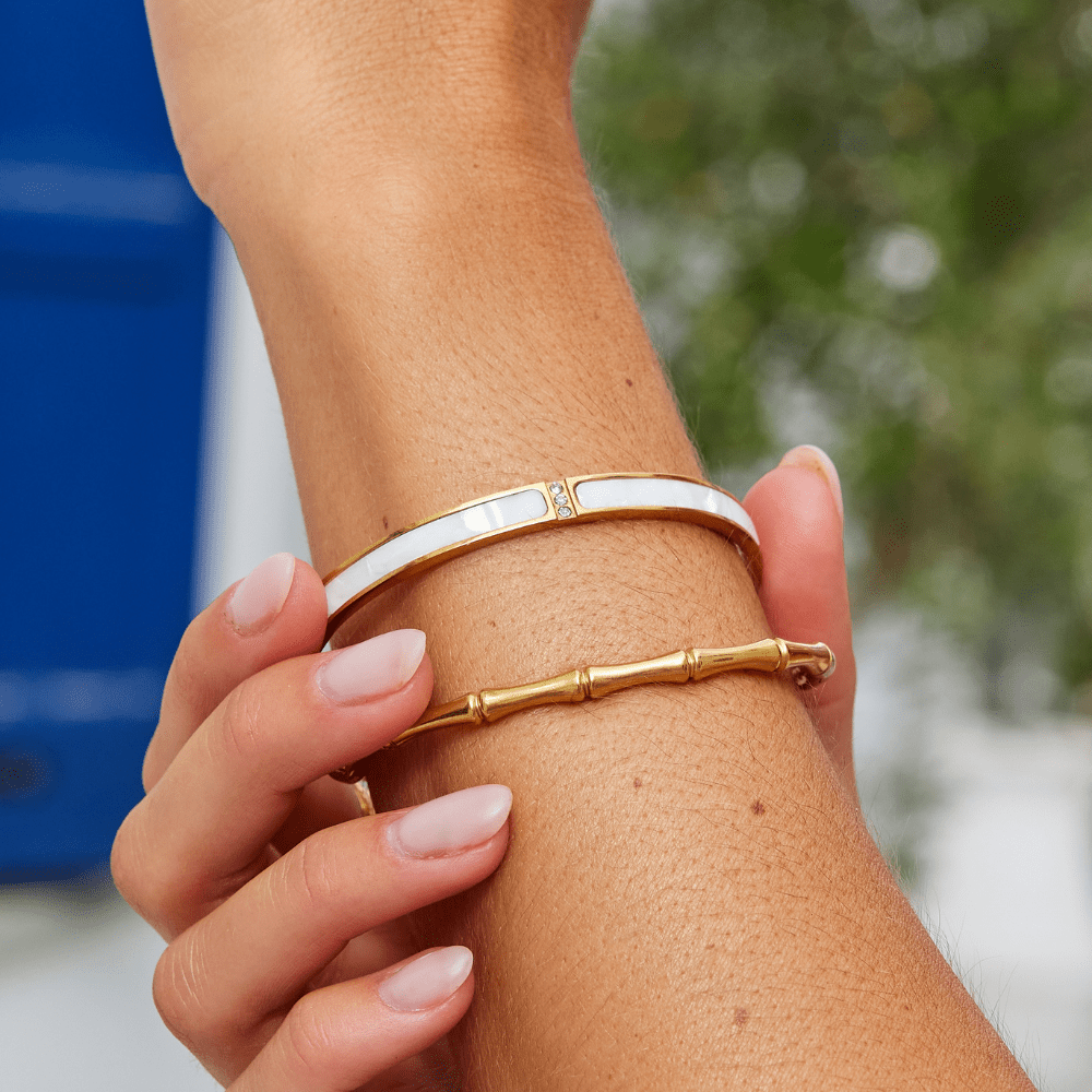 Sabrina Enamel Bangle