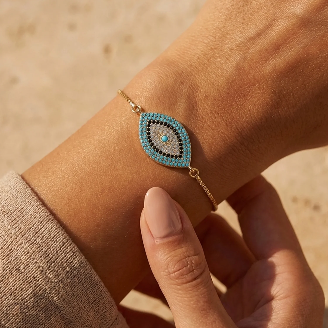 Blue Eye Bracelet - Traditional Symbol