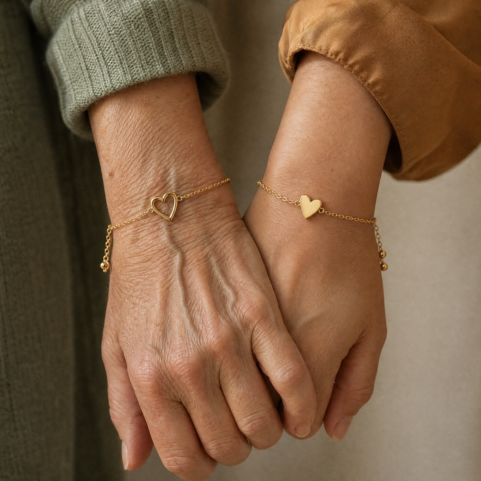 Donata Mother-Daughter Bracelet Set