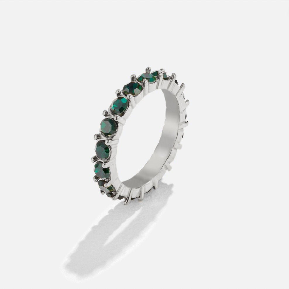 Vera Emerald Eternity Ring