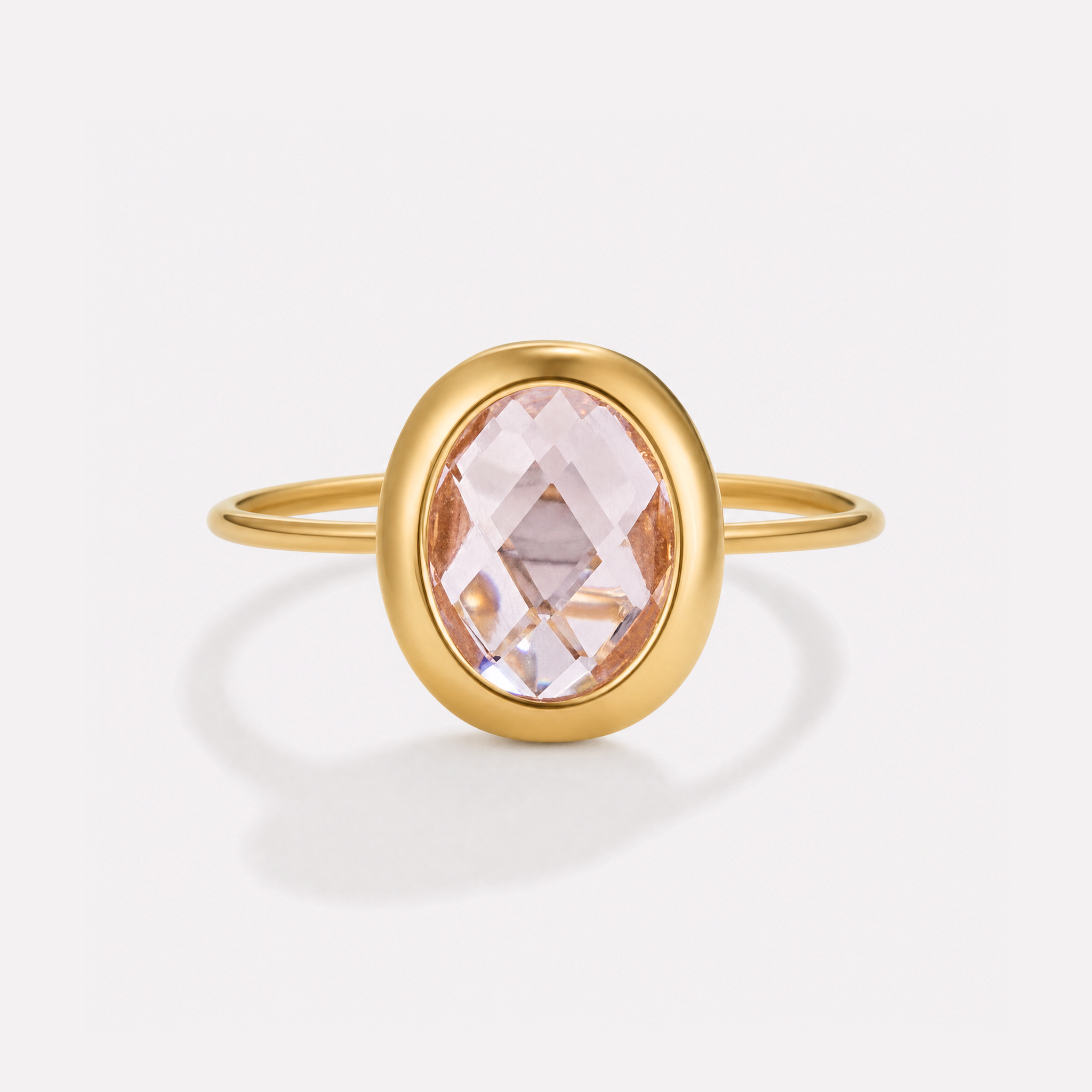 Rosina Rose Crystal Ring