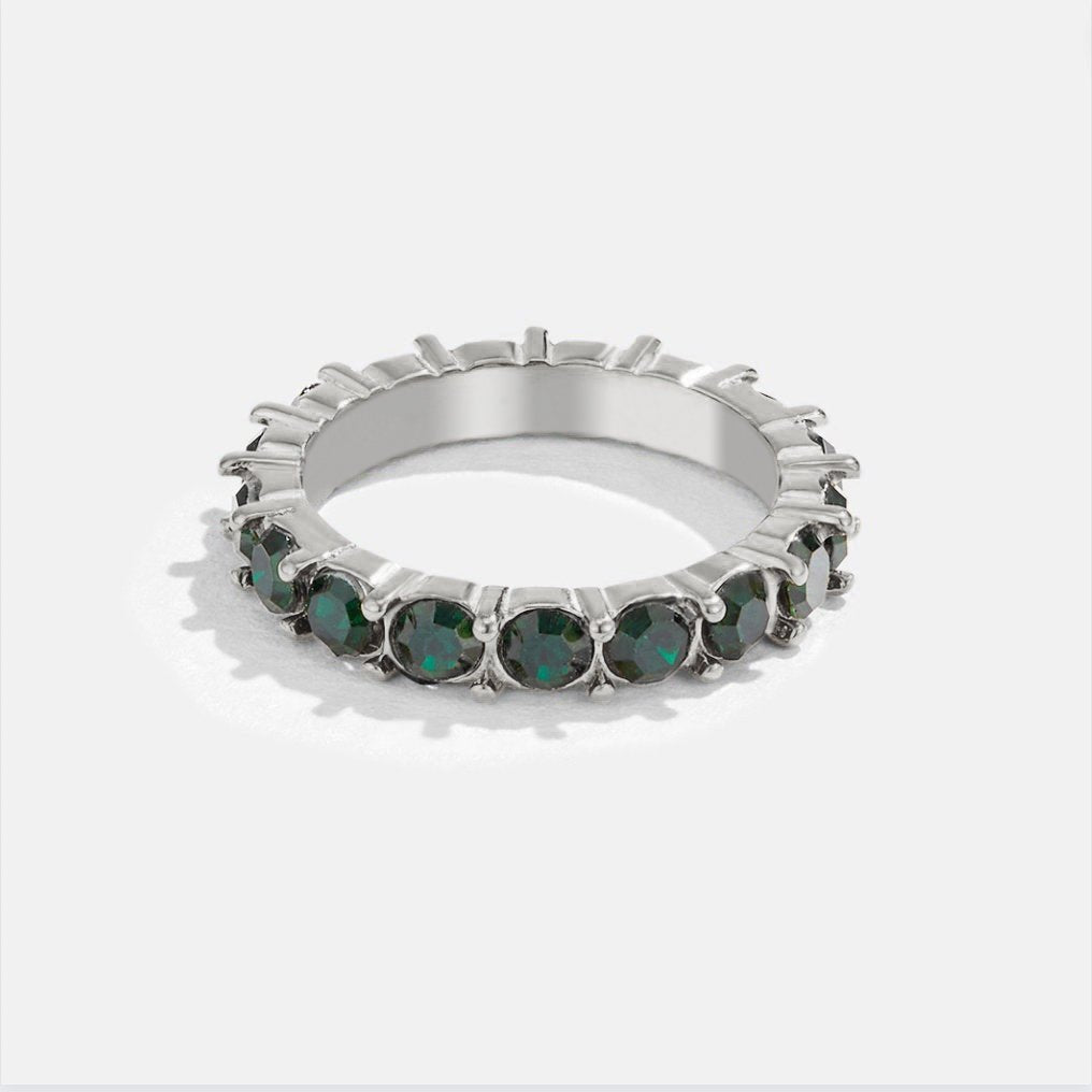 Vera Emerald Eternity Ring