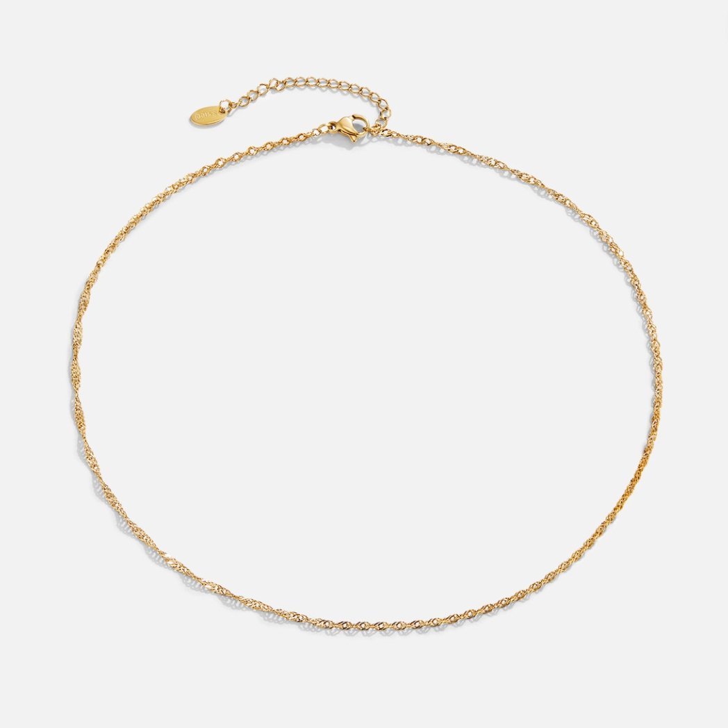 Virginia Twist Chain Necklace