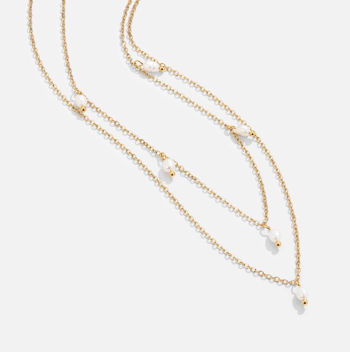 Ersilia Pearl Drop Necklace