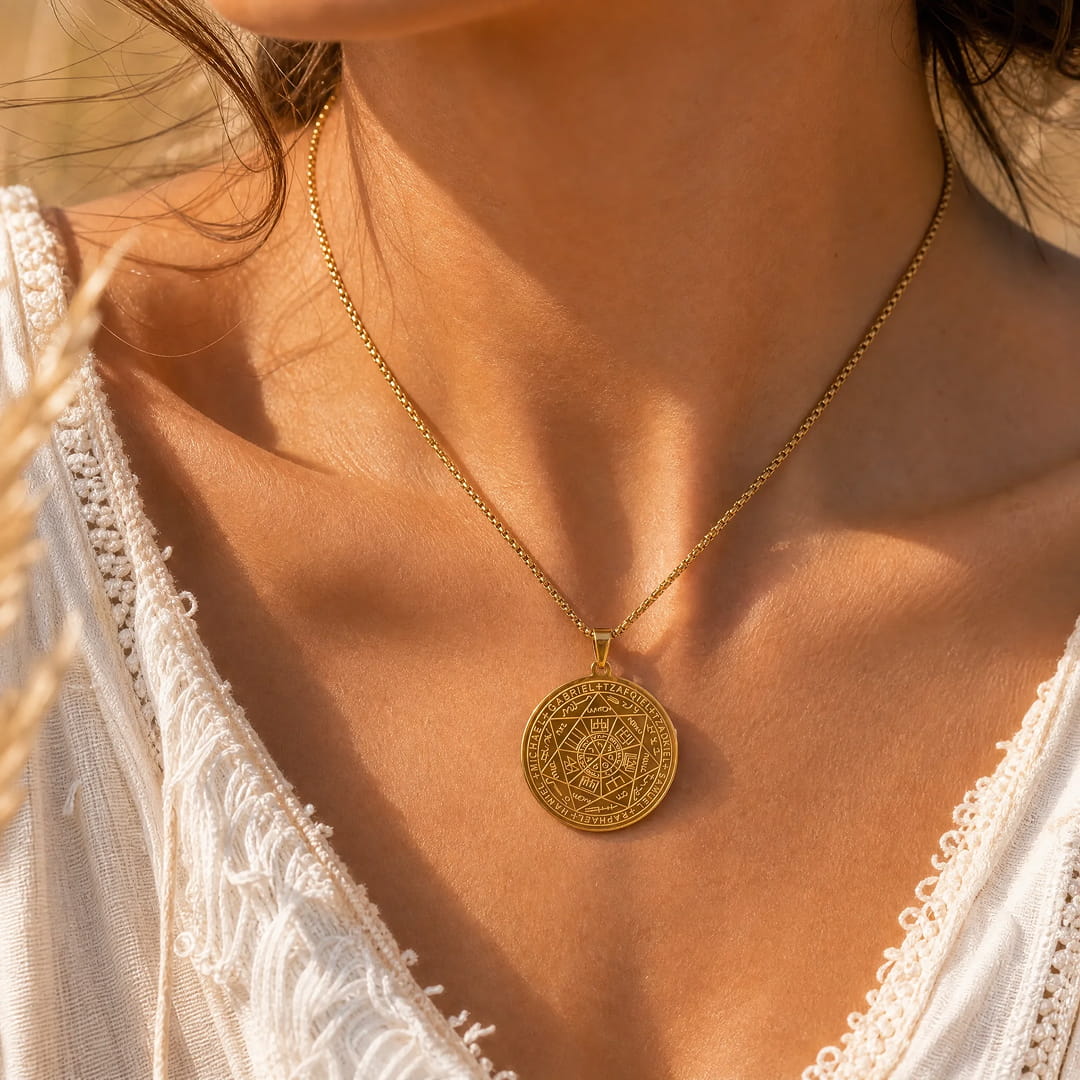Seven Guardians Medallion Pendant