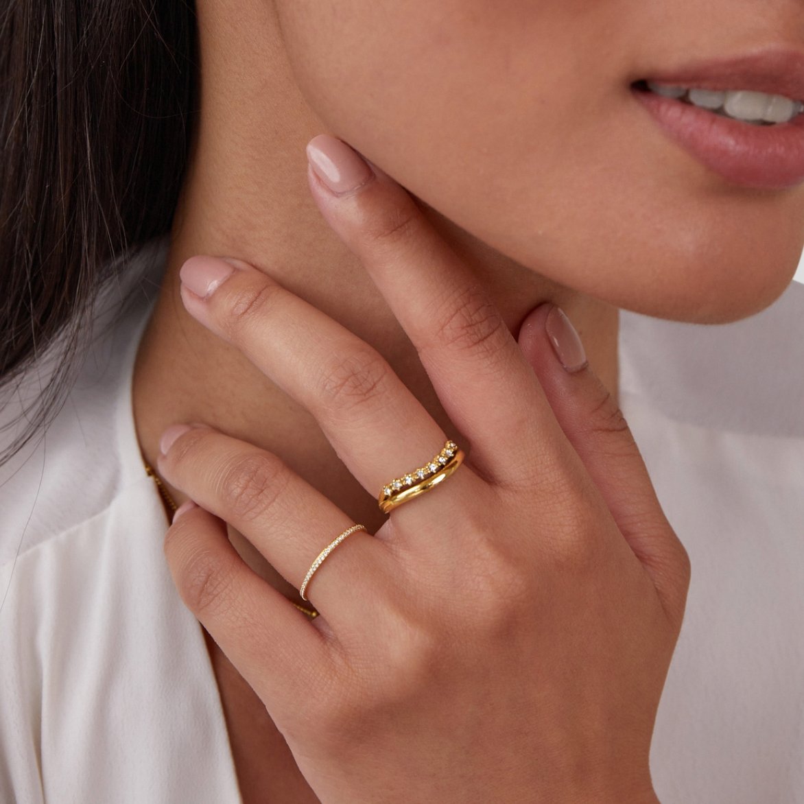Renata Layered Ring