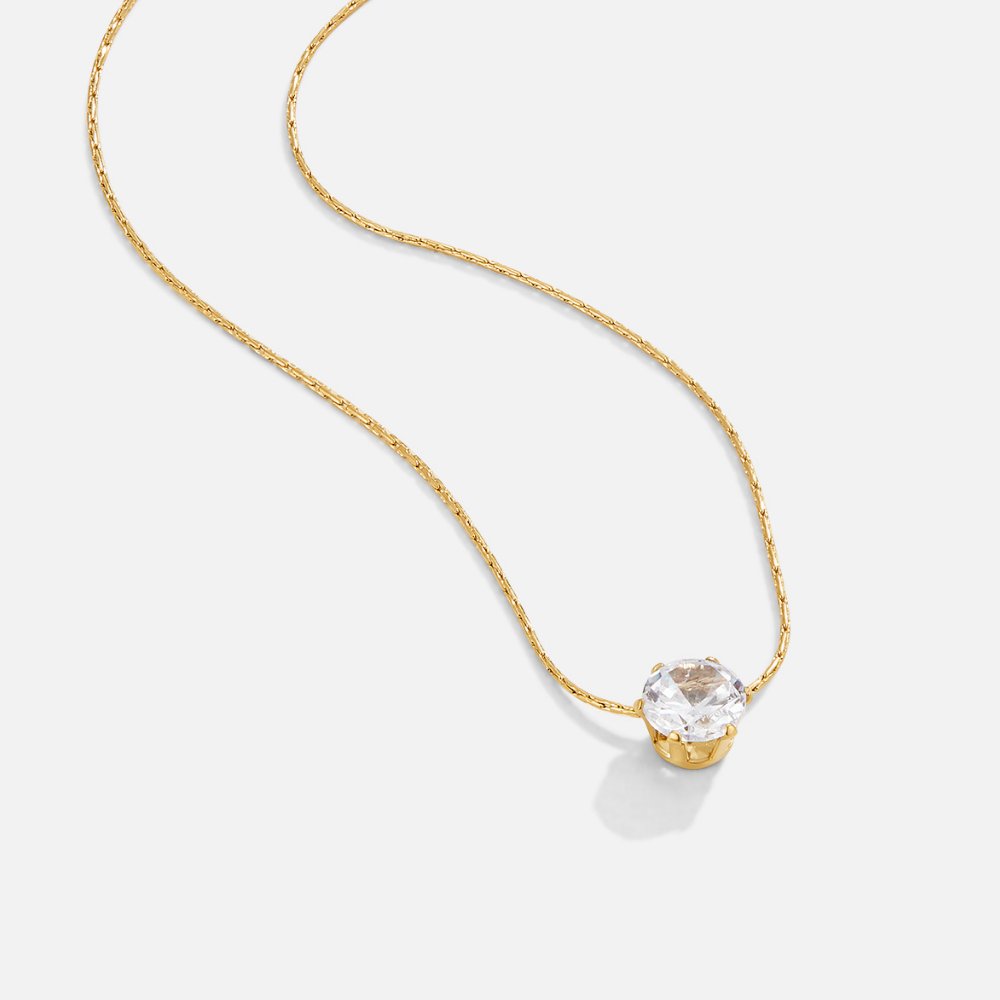 Elisa Solitaire Necklace