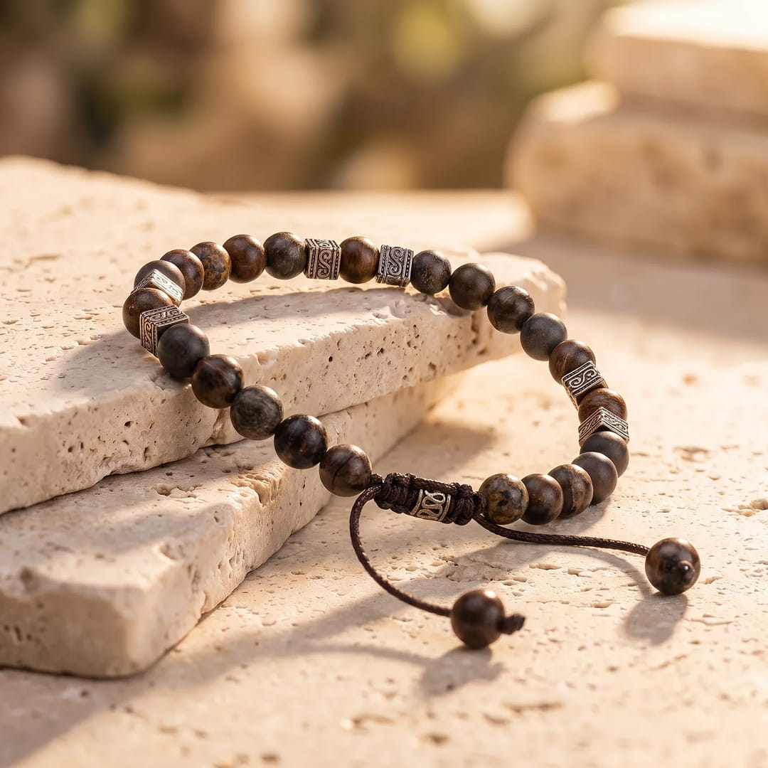 "Inner Stability" Bracelet in Jasper