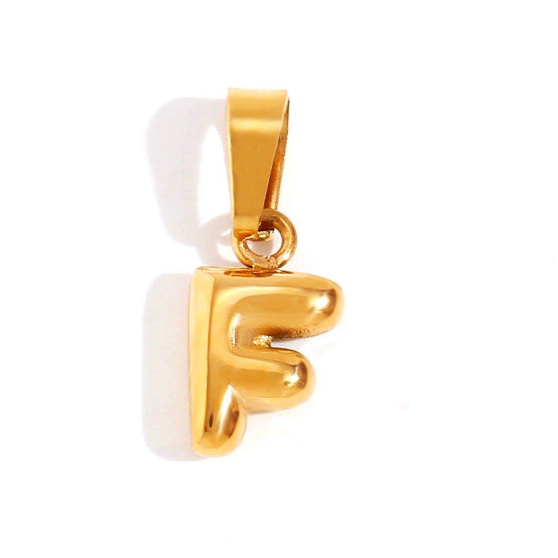 Bettina Bubble Initial Necklace
