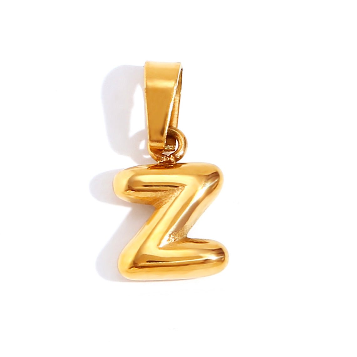 Bettina Bubble Initial Necklace