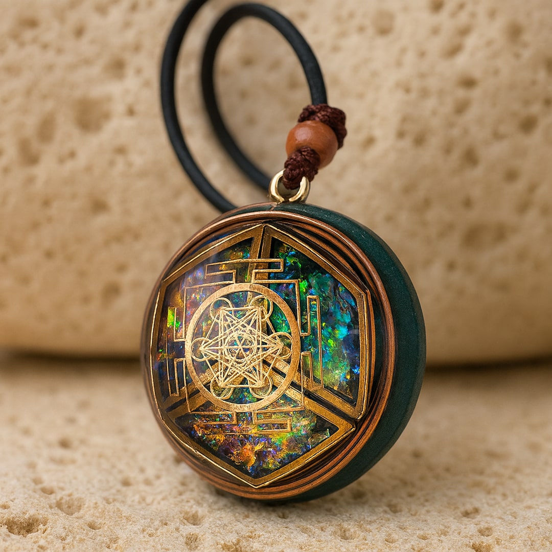 "Alignment" 7 Stones Pendant