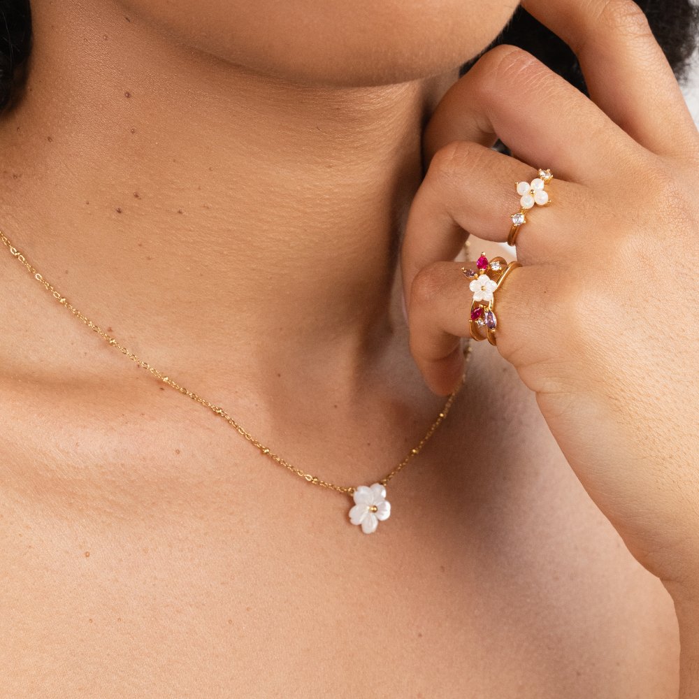 Rosa Blossom Necklace
