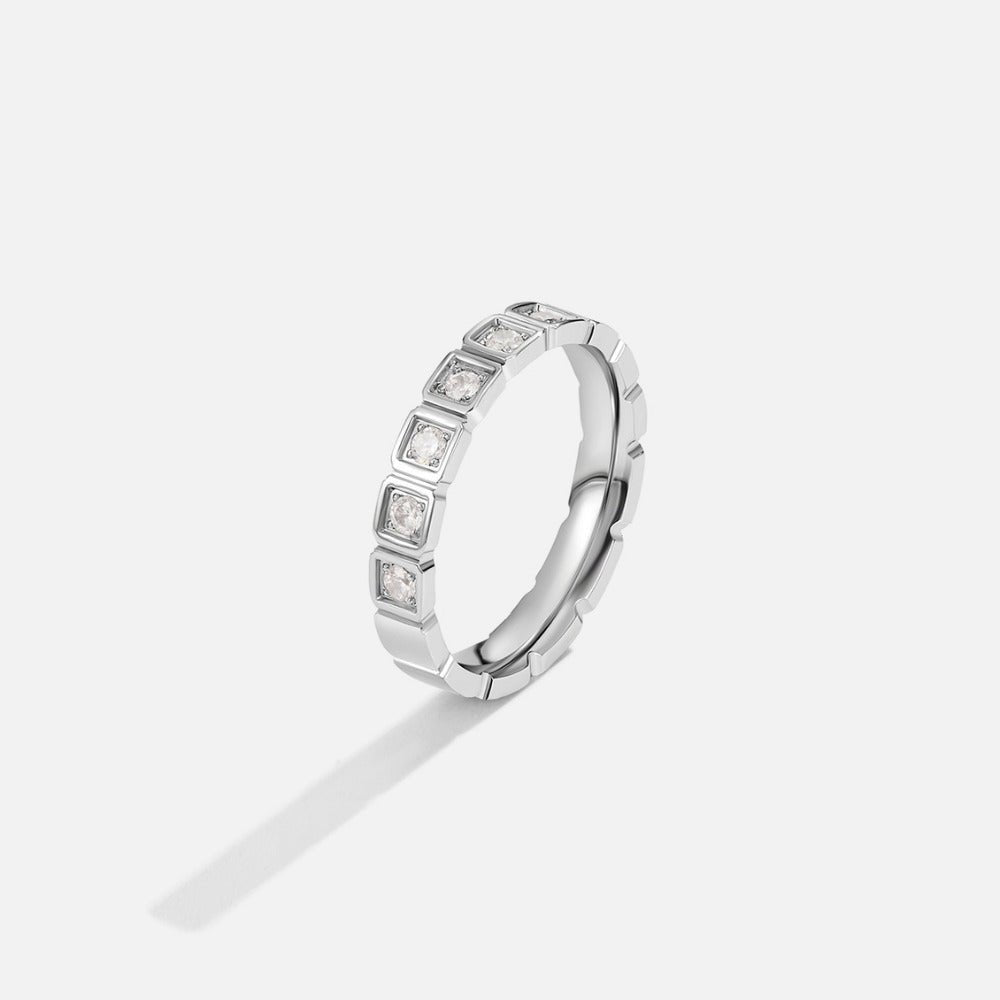 Eugenia Crystal Band Ring