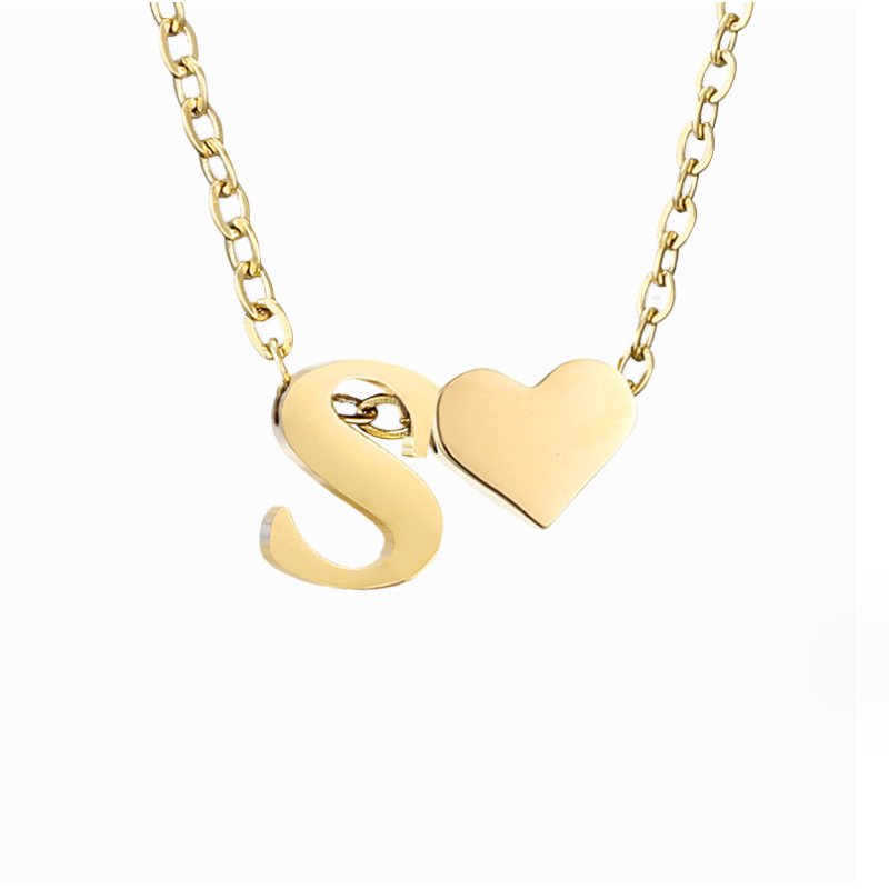 Amata Initial Necklace