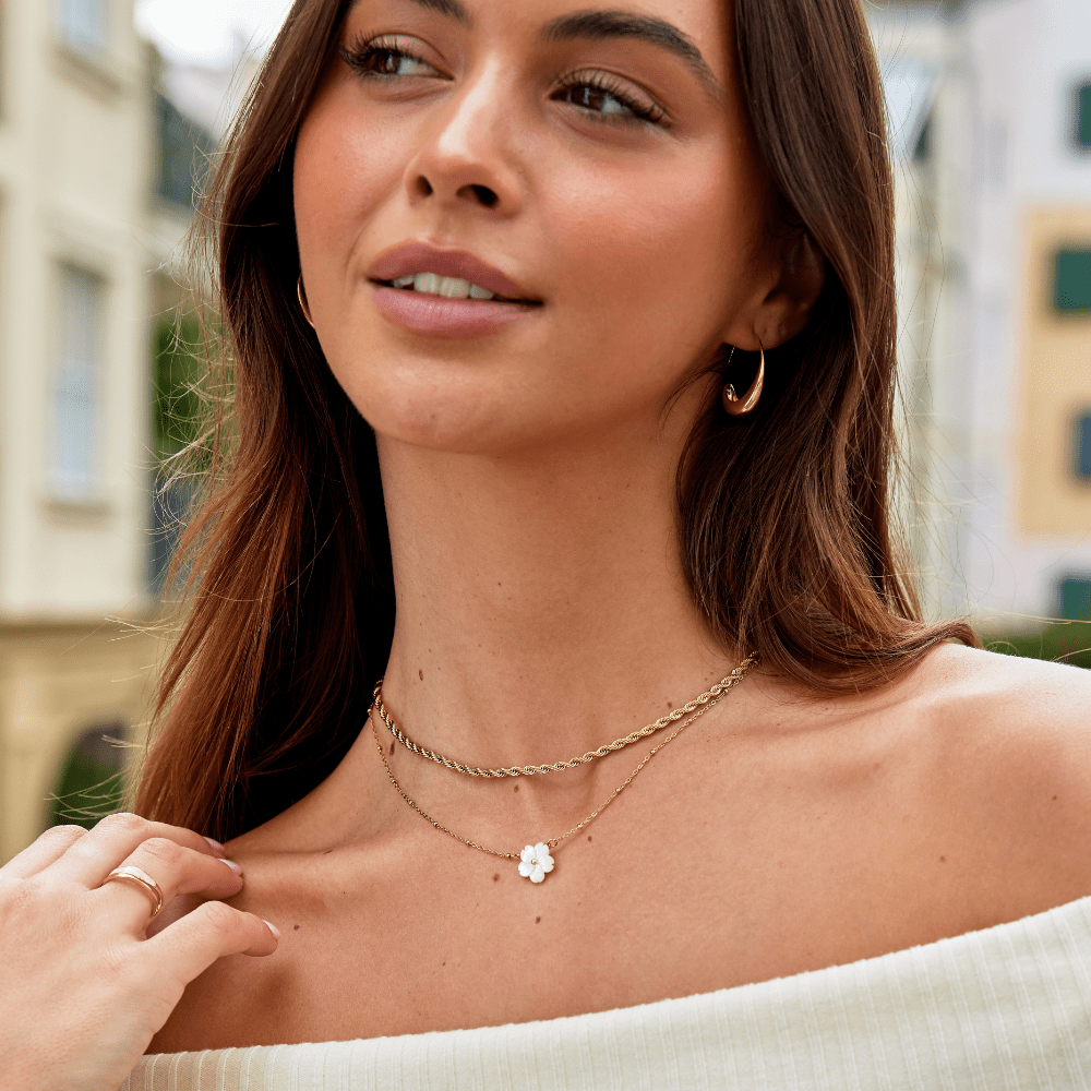Carmela Twisted Chain Necklace