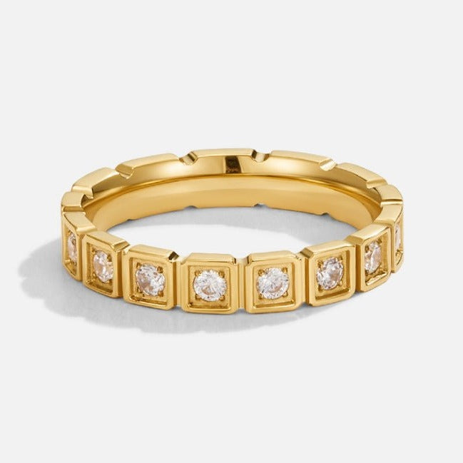 Eugenia Crystal Band Ring