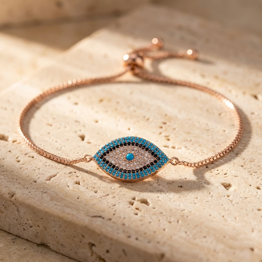 Blue Eye Bracelet - Traditional Symbol