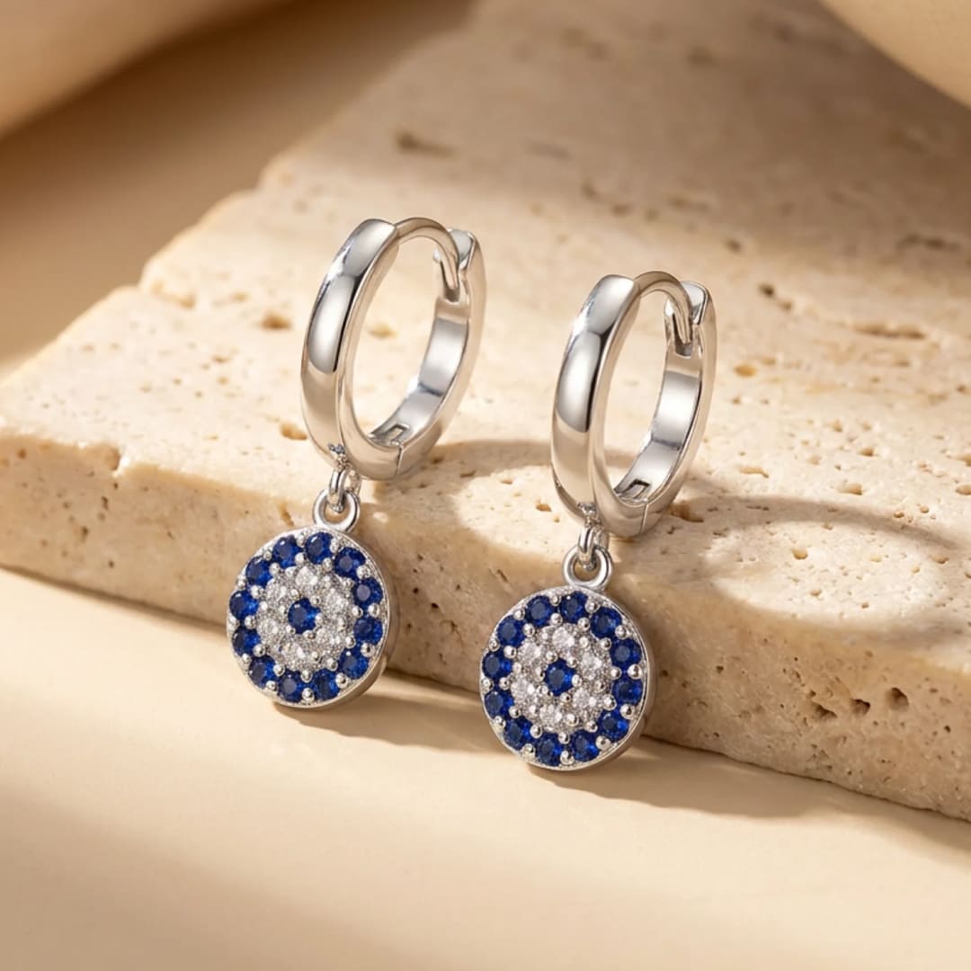 "Blue Eye" Earrings - Traditional Symbol of Protection