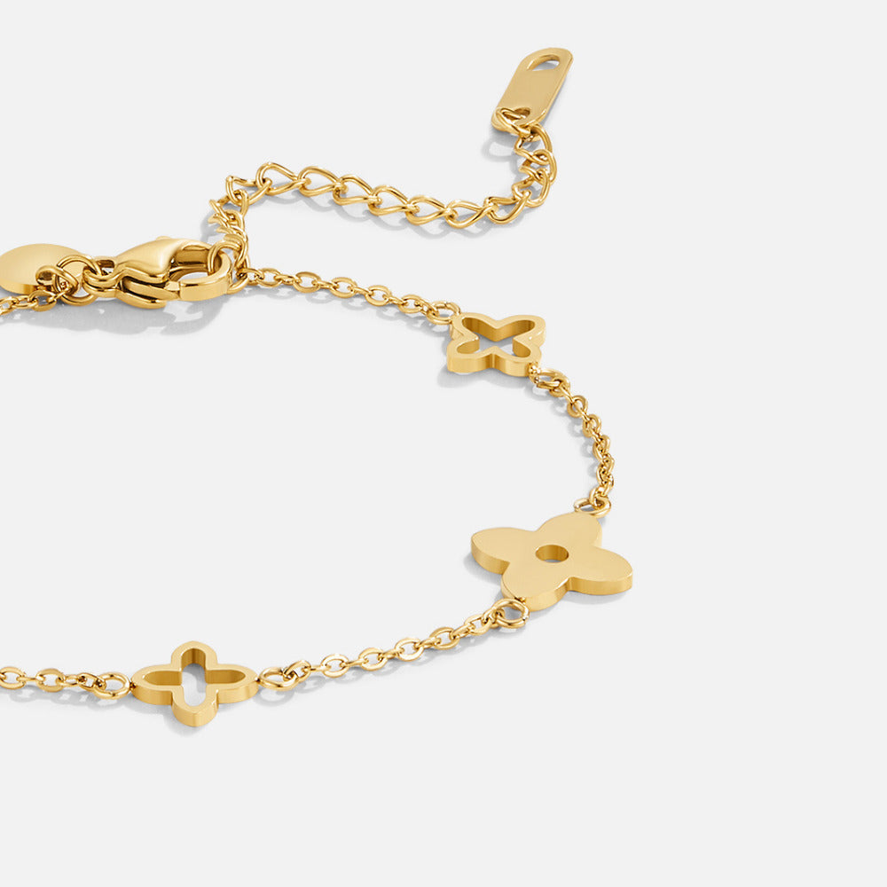 Emma Clover Chain Bracelet