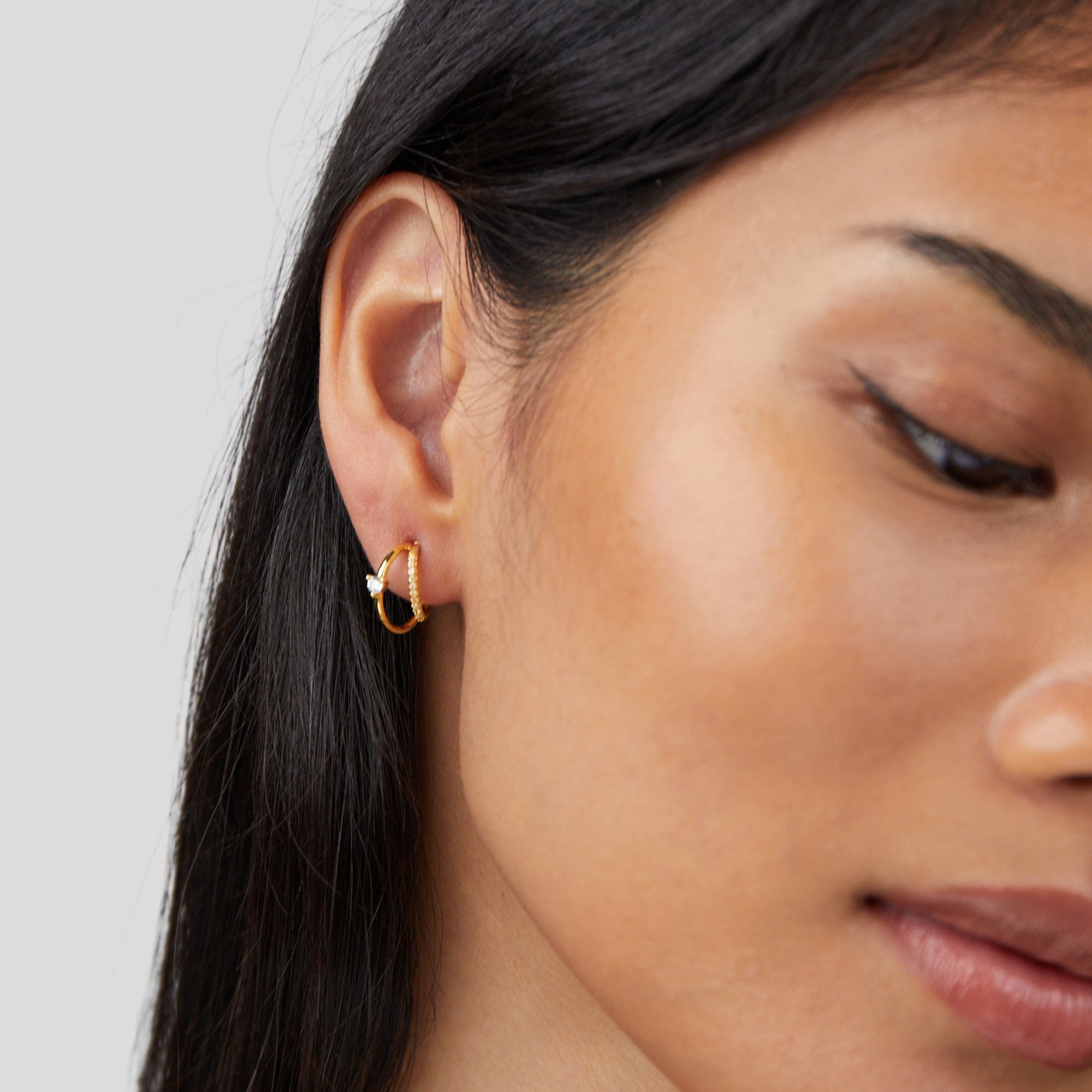 Flavia Charm Hoops