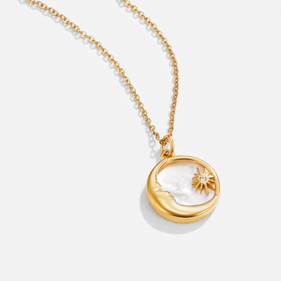 Diana Moon and Star Necklace