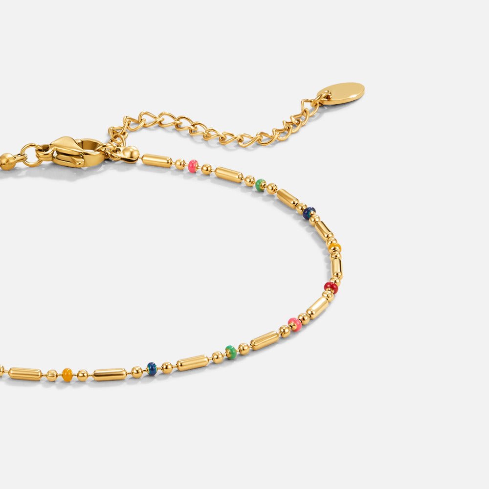 Ambra Bead Anklet