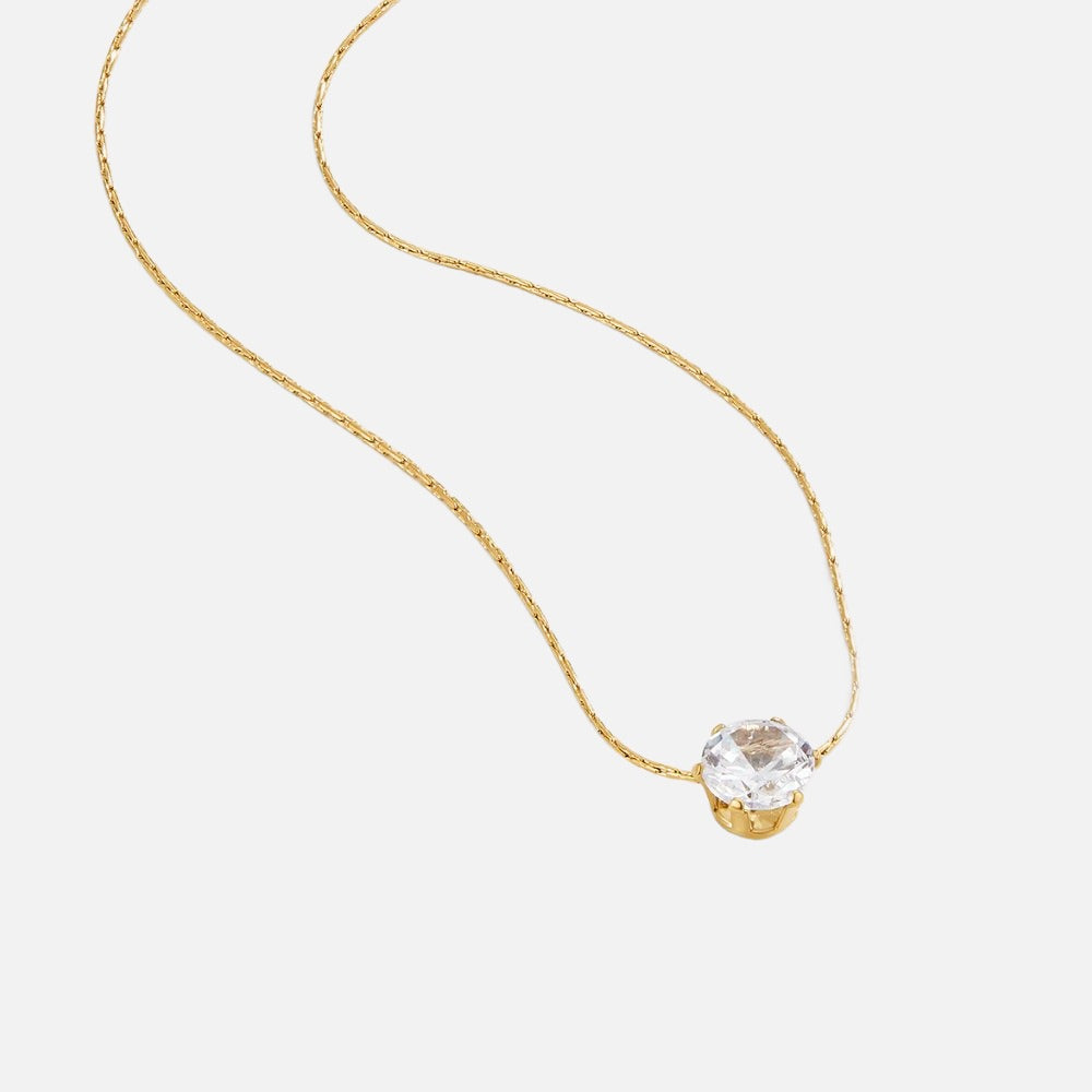 Elisa Solitaire Necklace