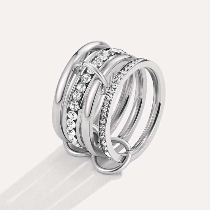Portia Pavé Band Ring