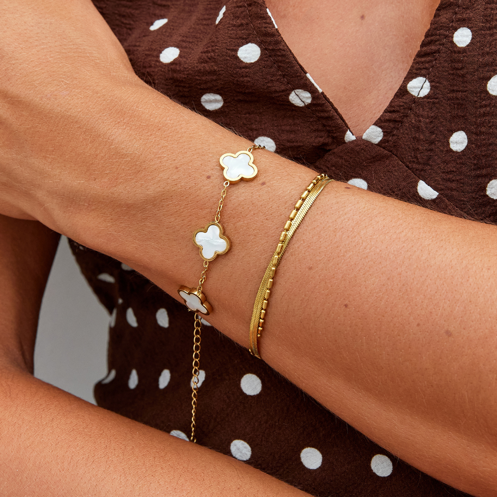 Francesca Clover Bracelet