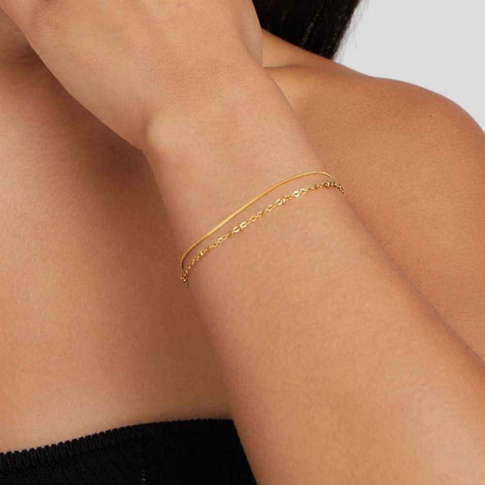 Dorotea Layered Bracelet