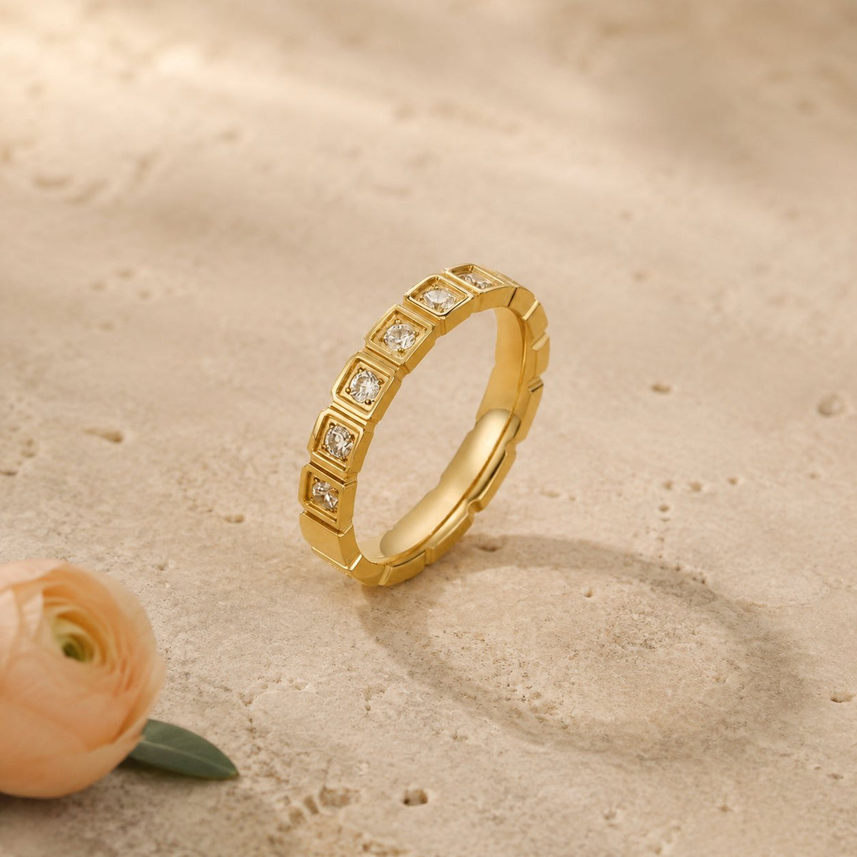 Eugenia Crystal Band Ring