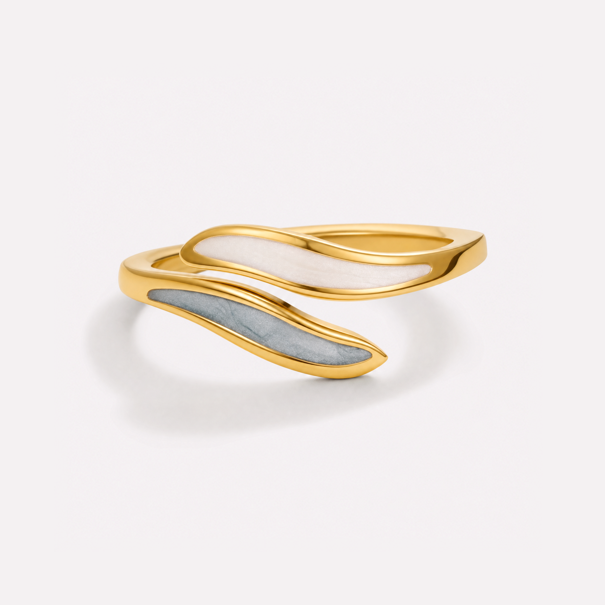 Colomba Enamel Wrap Ring