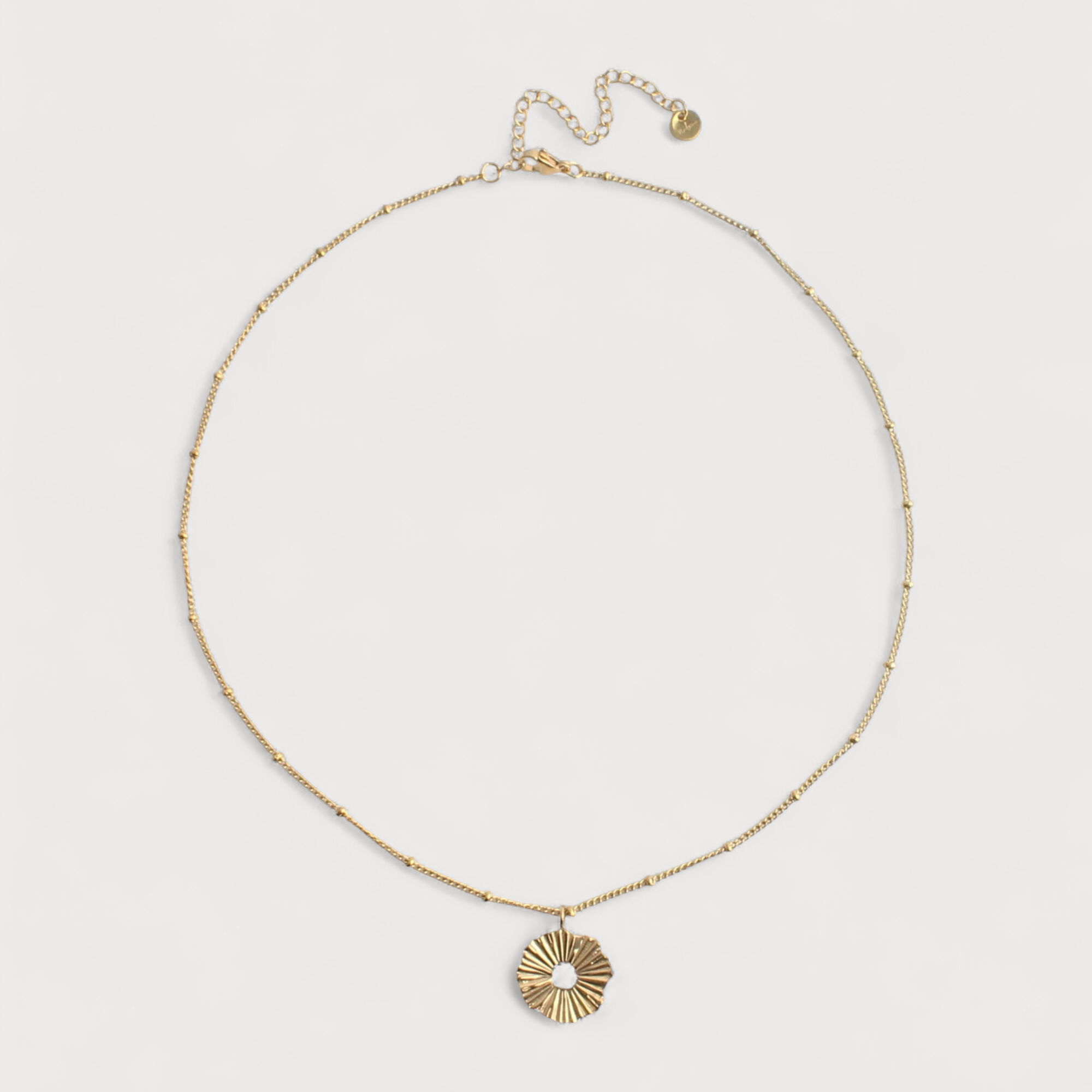 Sun Disk Necklace