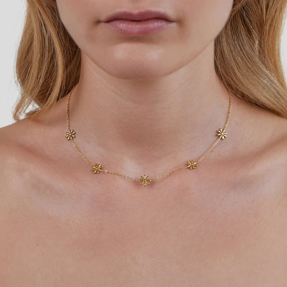 Arianna Daisy Chain Necklace